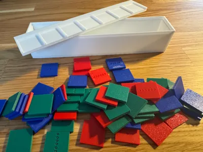 Montessori Place Value Tiles with Box