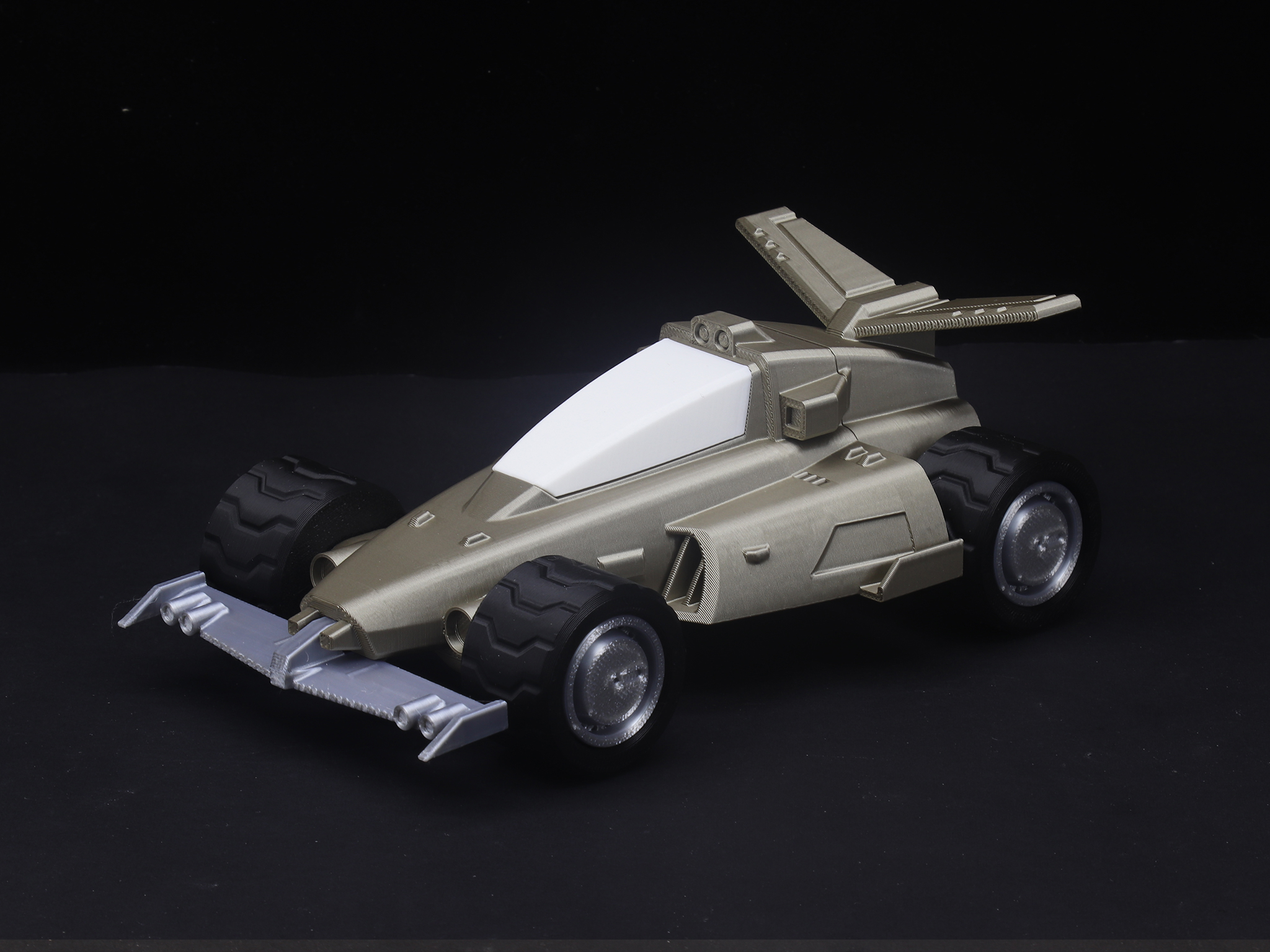 Miniatura 1 do modelo 3D 【星穹联合体】烈马Ⅲ火星车（拼装，可动）