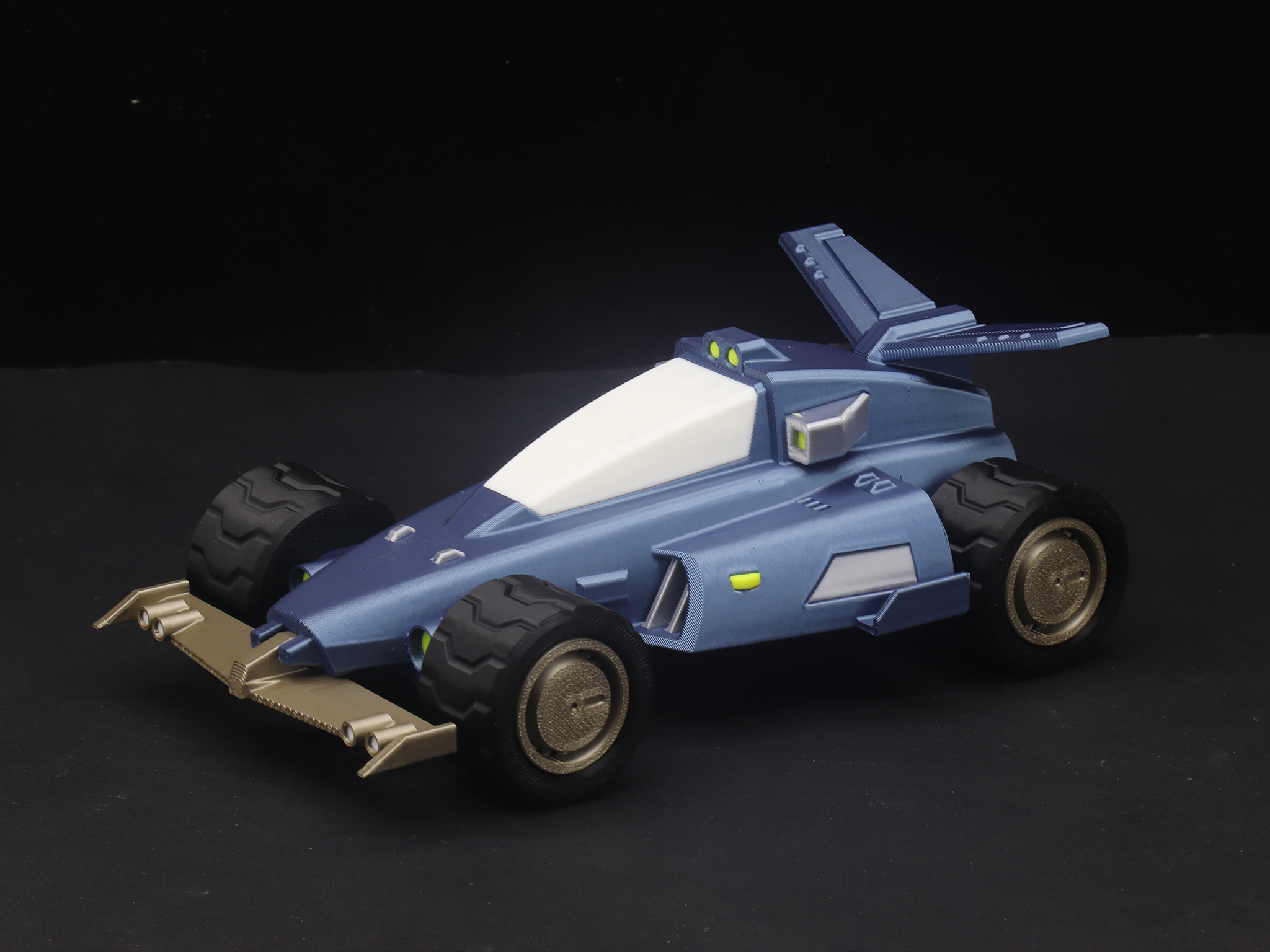 Miniatura 2 do modelo 3D 【星穹联合体】烈马Ⅲ火星车（拼装，可动）
