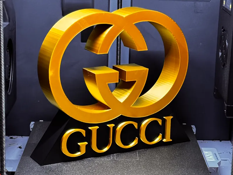 Decorative Gucci logo