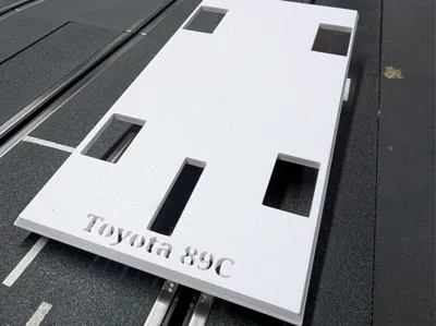 Slot Car Stand Revell Toyota 89C 1:24