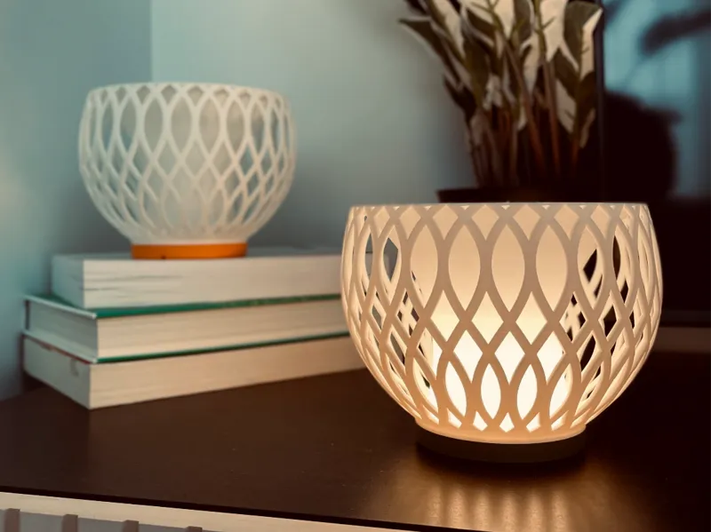 Woven Vortex Lamp Led Kit 001