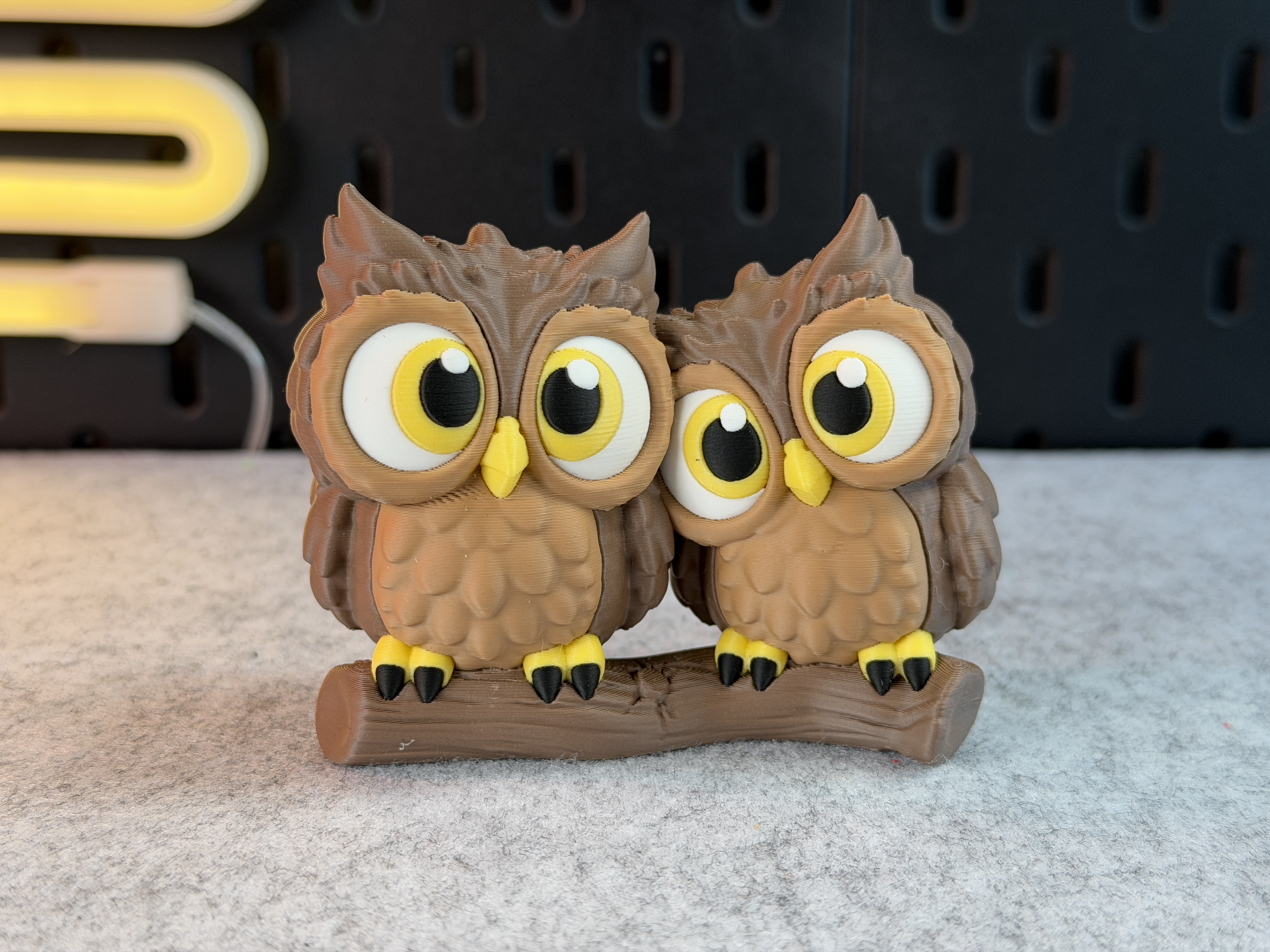 Cute Owls - Free 3D Print Model - MakerWorld