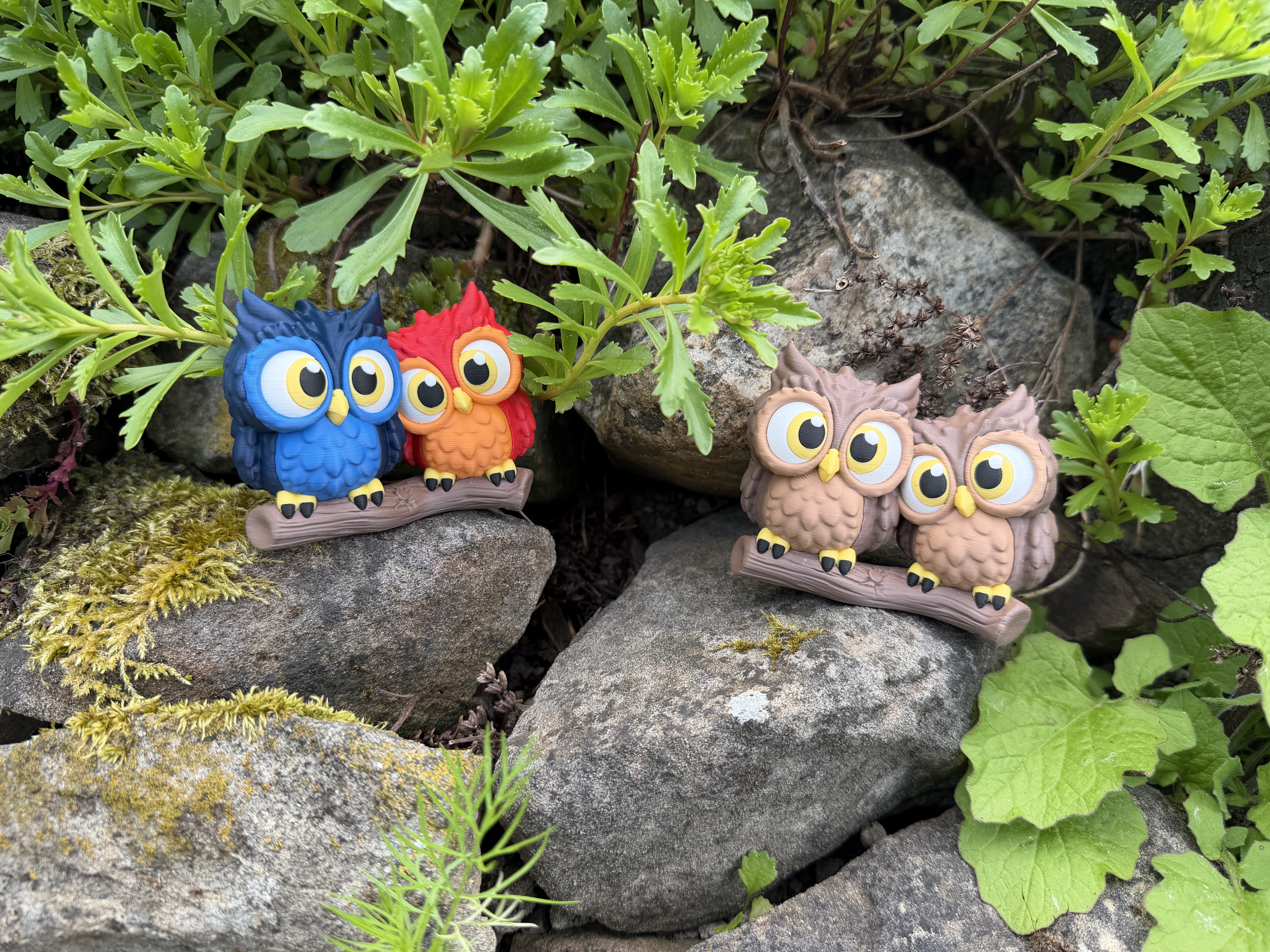 Cute Owls - Free 3D Print Model - MakerWorld
