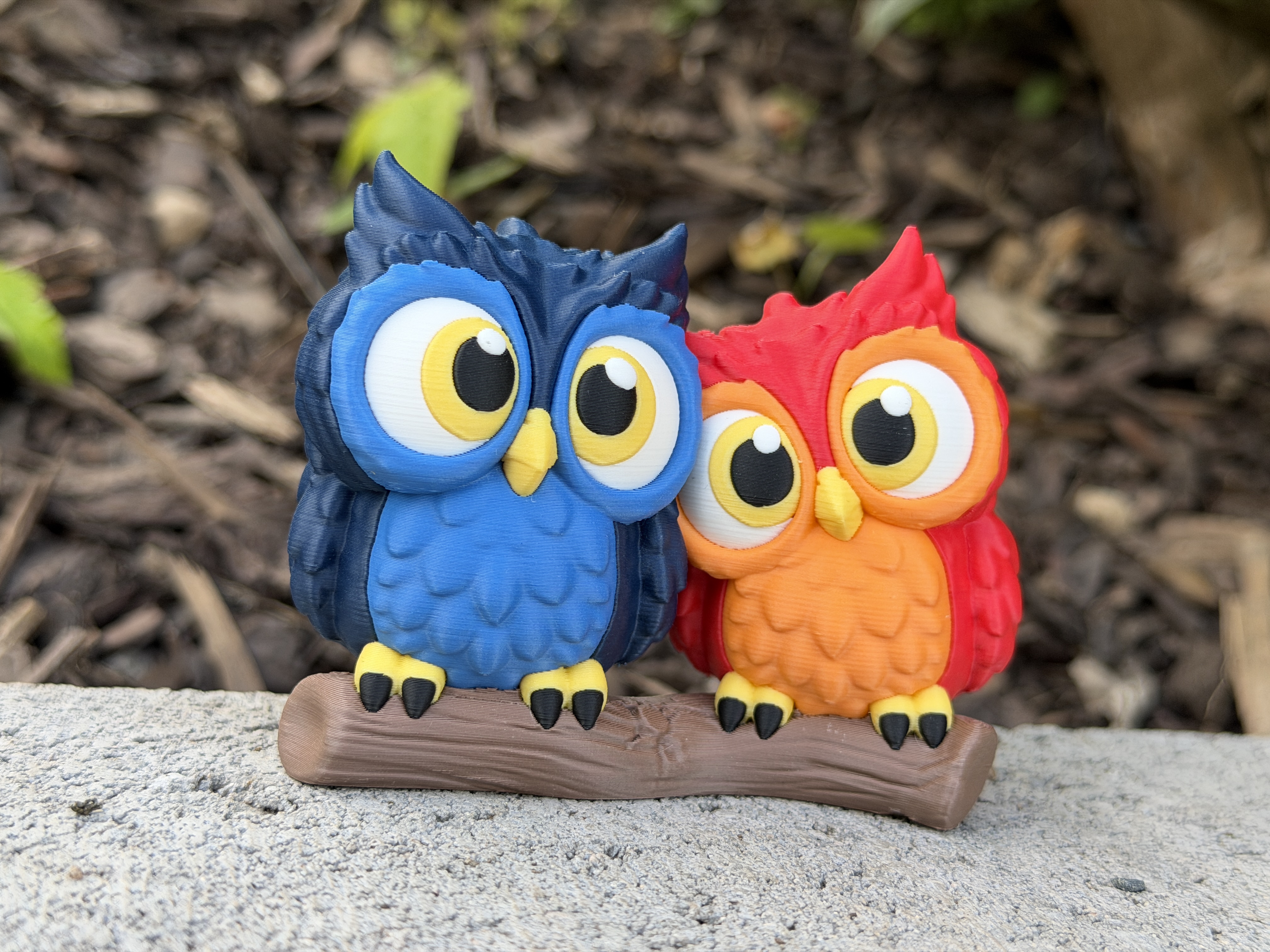 Cute Owls - Free 3D Print Model - MakerWorld