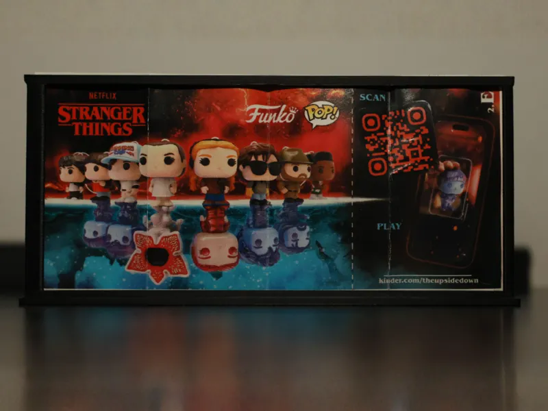 Stranger Things Kinder Joy Stand For Paper