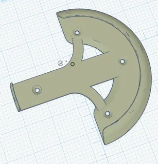 Snap on 5" sander holder