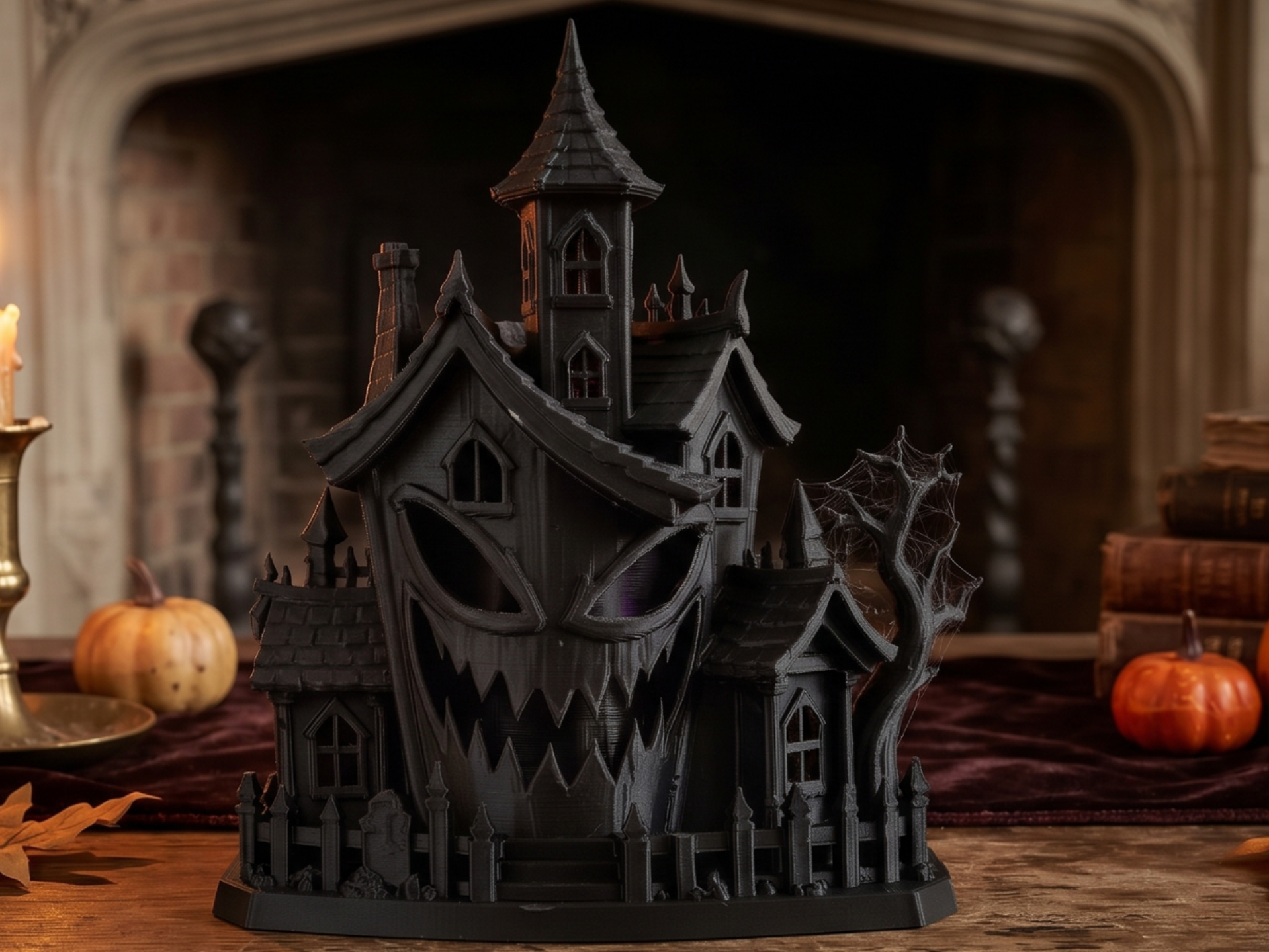 Halloween Haunted House Monster Manor - 1