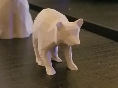 Low Poly Trash Panda (Racoon)