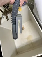 Fixation de tuyau de lave-linge pour bac à laver — photo 6