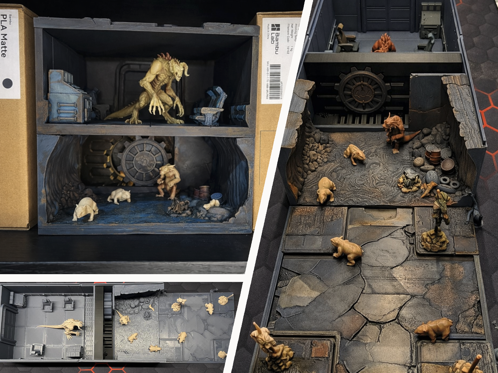 Post-Apo Modular Book Nook Fallout Vault Wasteland