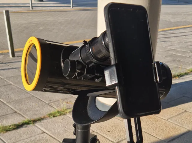 Soporte Smartphone para telescopio