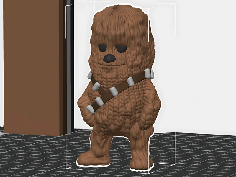 Knitted Chewbacca Star Wars