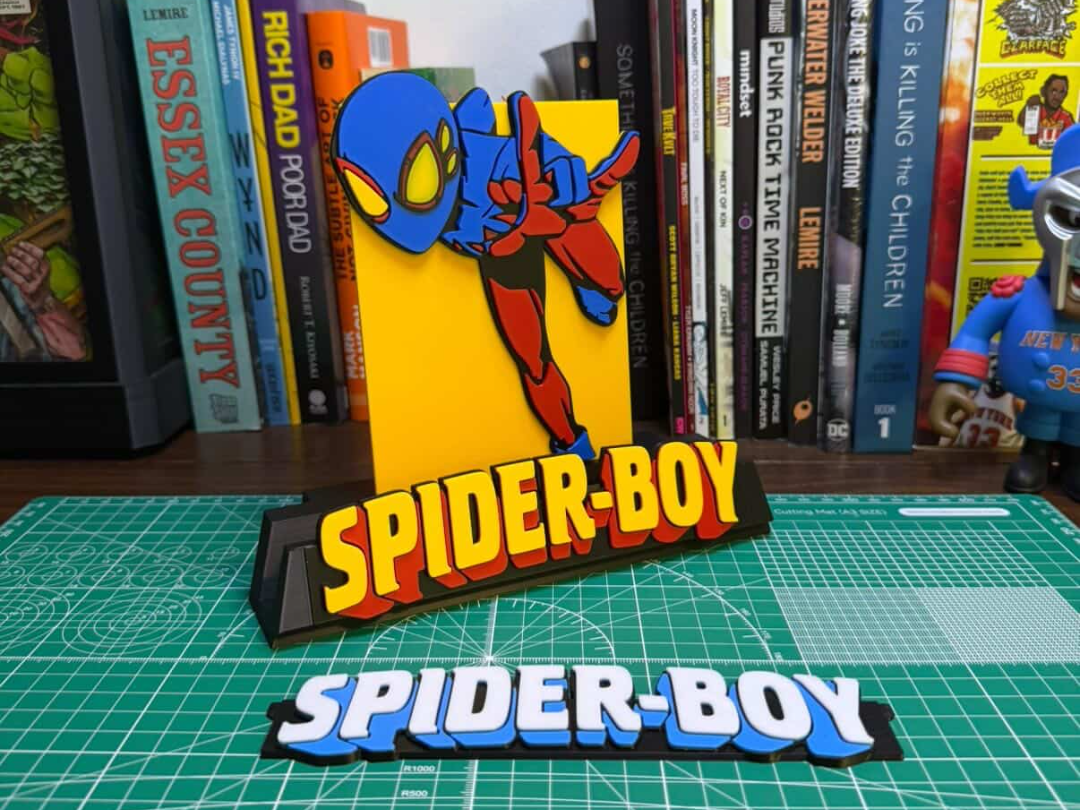 Spider-Boy Comic Book Kickstand