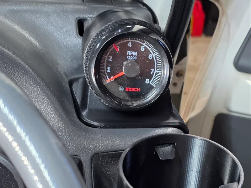 Subaru Sambar Tachometer Housing- 2&5/8In cover