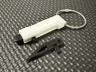 Fidget Slider Toy Keychain
