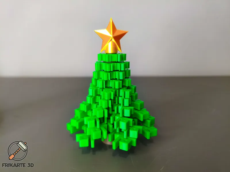 Spinner Snowflake Christmas Tree