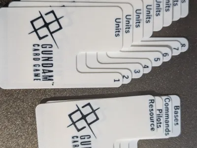 Gundam TCG Card Dividers
