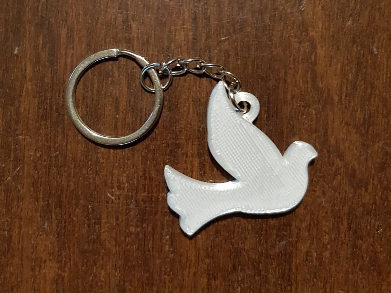 Easter Dove Earrings - Keychain view 2