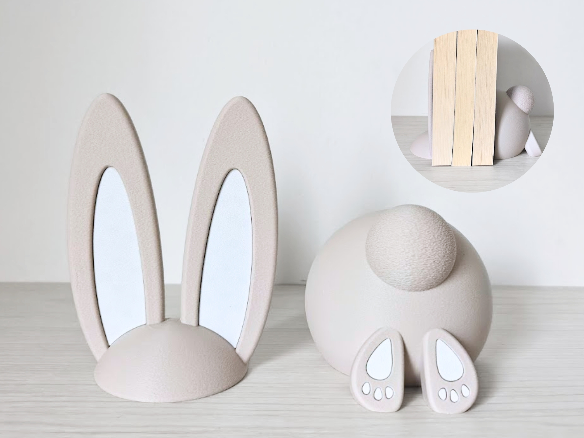 Bunny Bookends