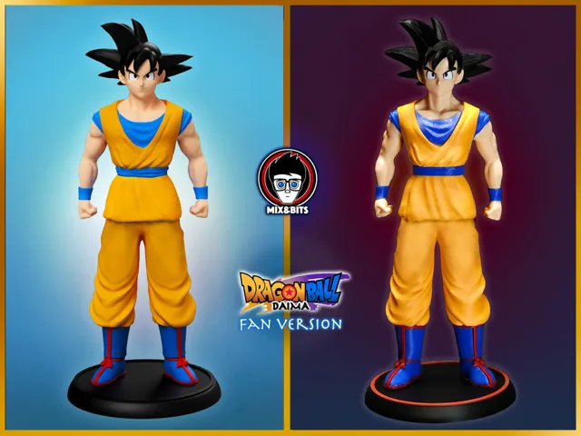Thank you 3K! Goku Daima Fanart (adult) 32 cm tall