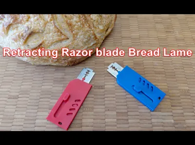 Retracting Razor Blade Bread Lame