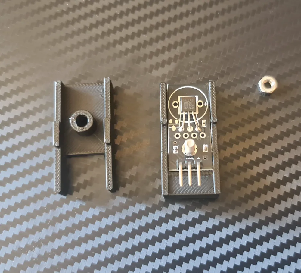 XTouch - Temperature sensor case Bambu Lab P1S - Free 3D Print Model ...