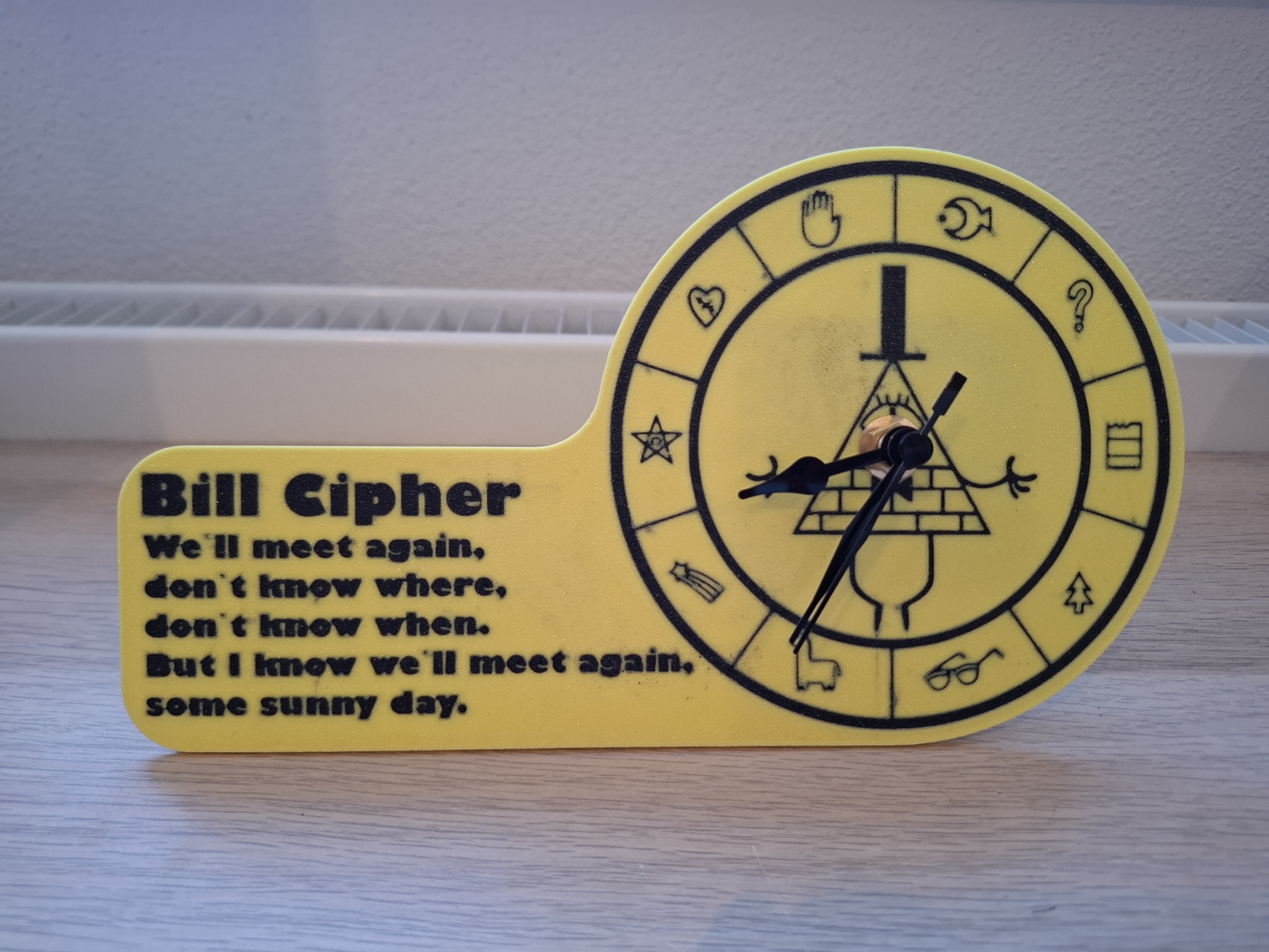 Miniatura 2 do modelo 3D Bill Cipher clock Kit-011