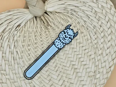 Llama Bookmark