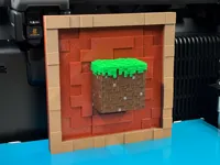 (AMS) Grass Block, 3 Colors, 0.2mm layer