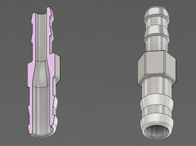 Parametric Hose Adapter