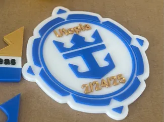 Royal Caribbean Compass coin