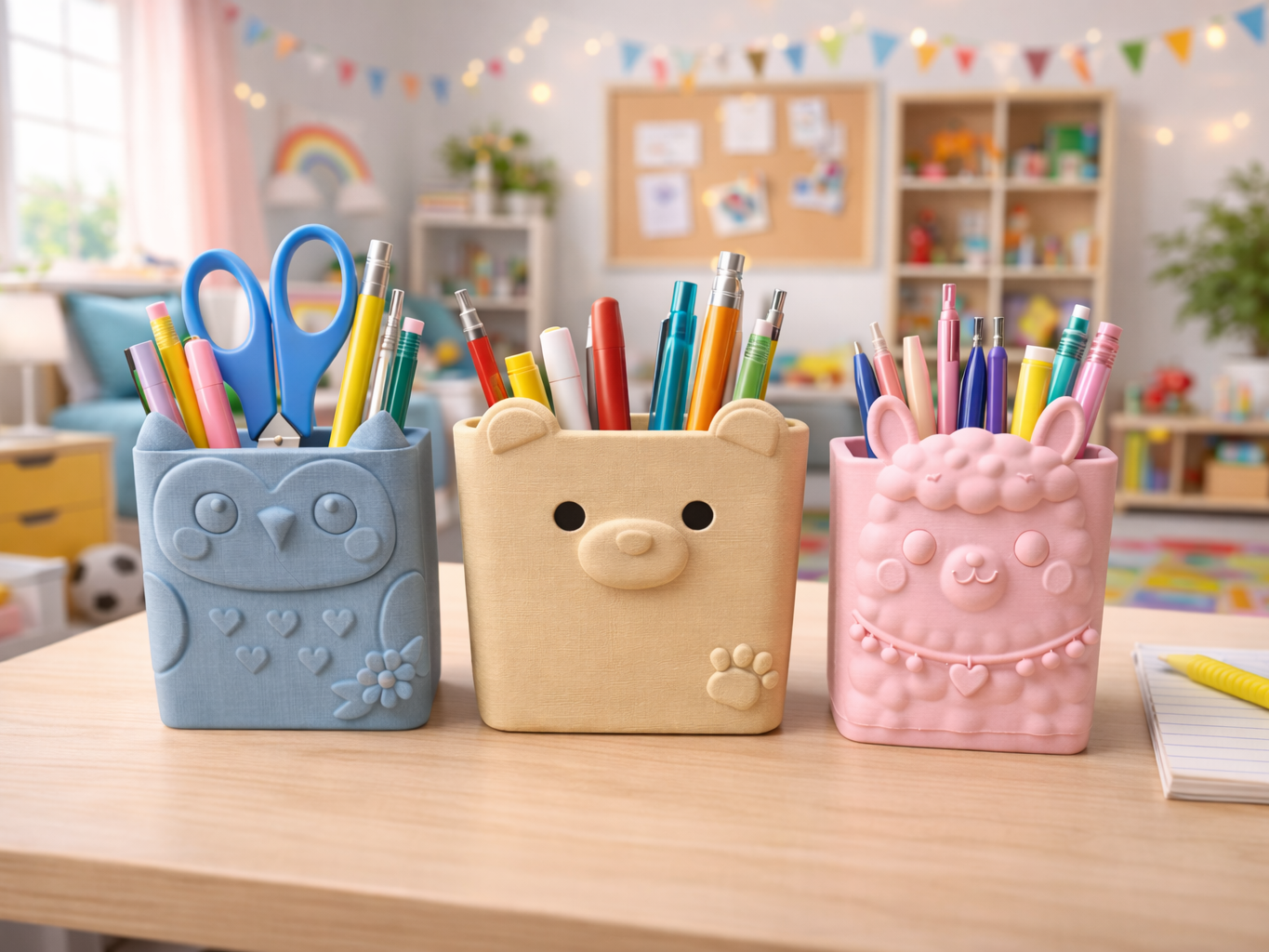 Niedlicher Tier-Stiftehalter 