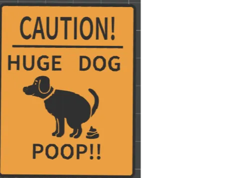 Huge Dog Poop