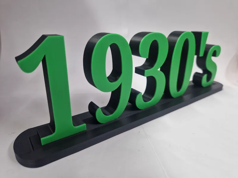 1930's Sign