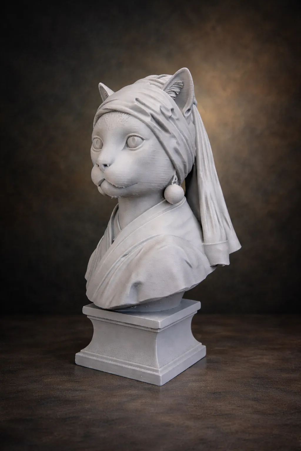 La Gatta con l'orecchino di perla - Busto view 2