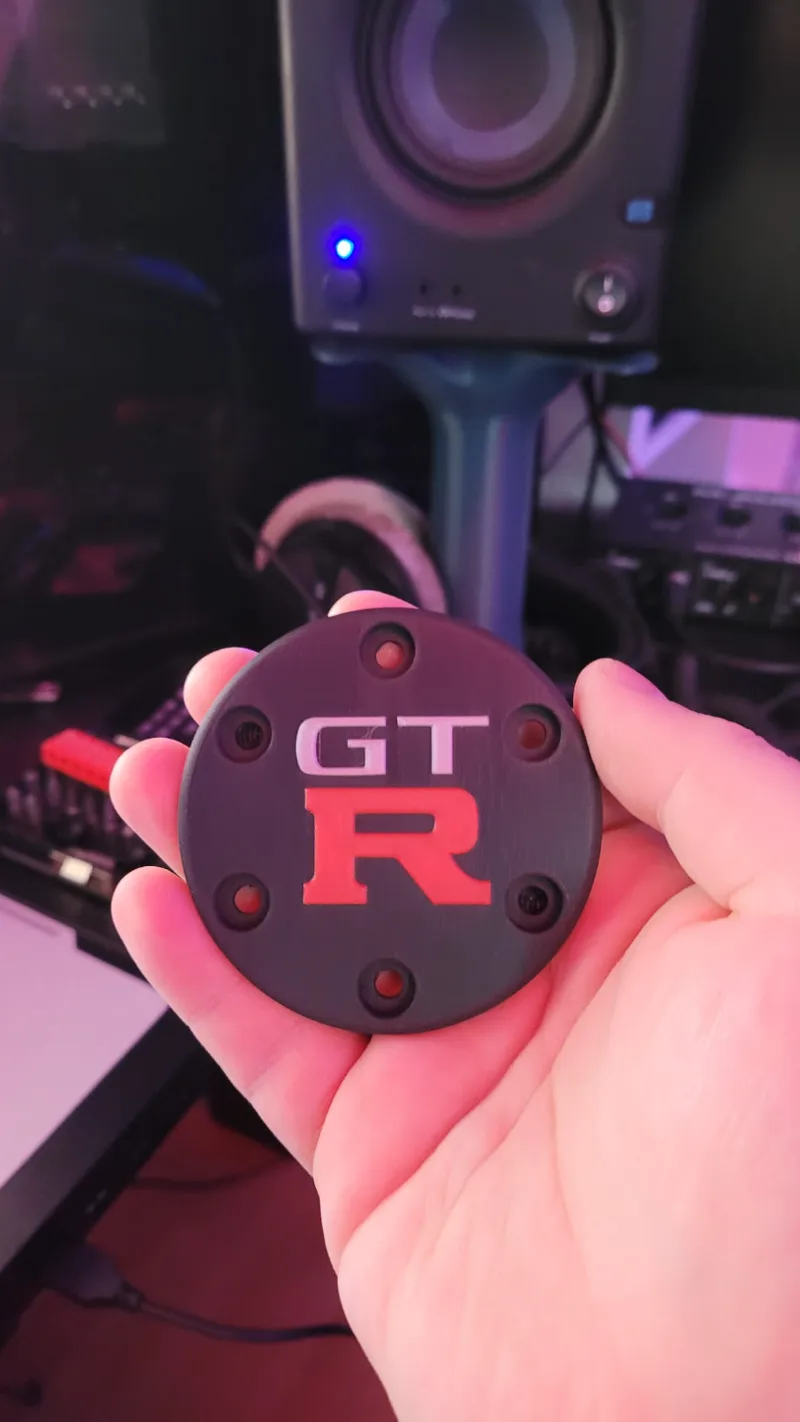 Nissan GT-R Logitech G27 Center Logo