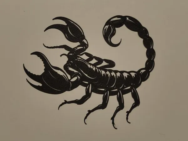 Décoration murale Scorpion