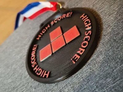 Tetris High Score Medal