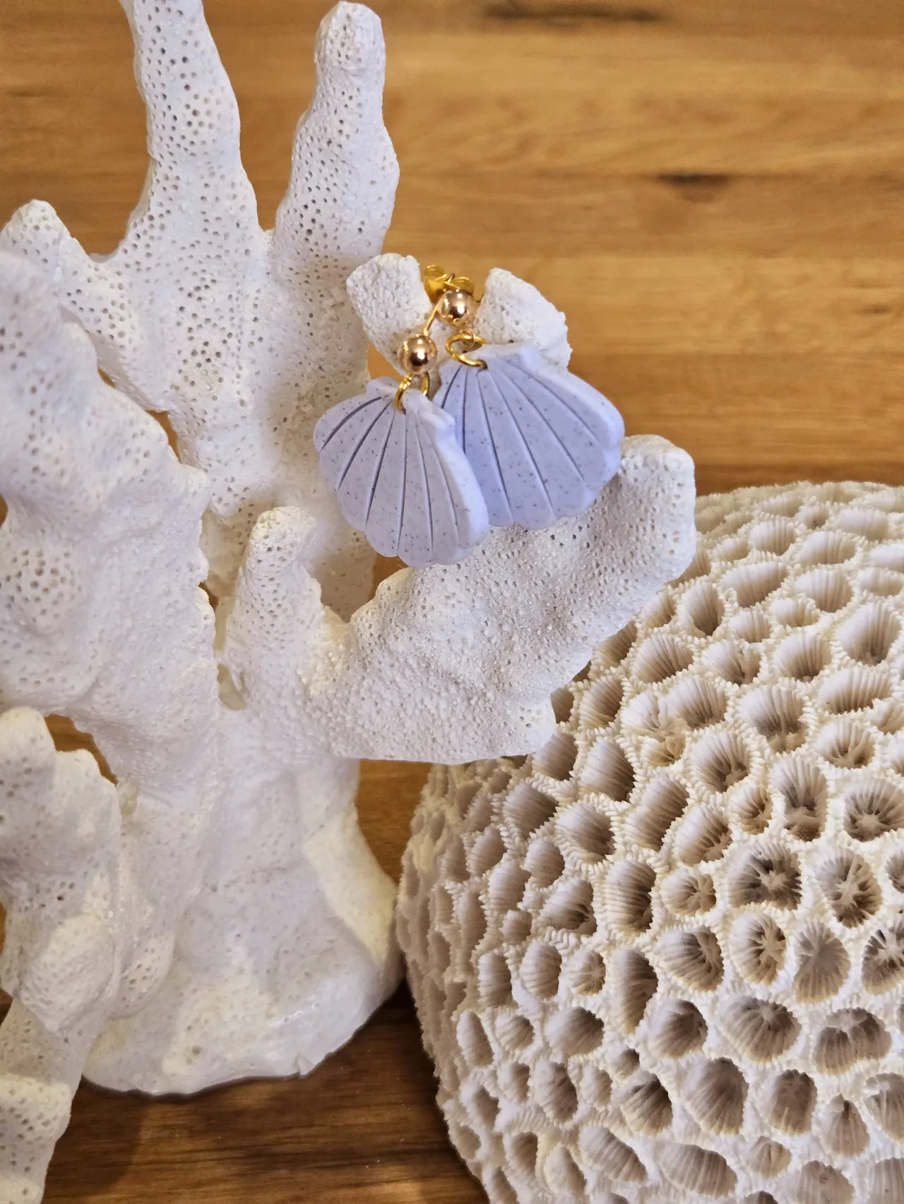 Boucles d'oreilles “Coquillages" view 2