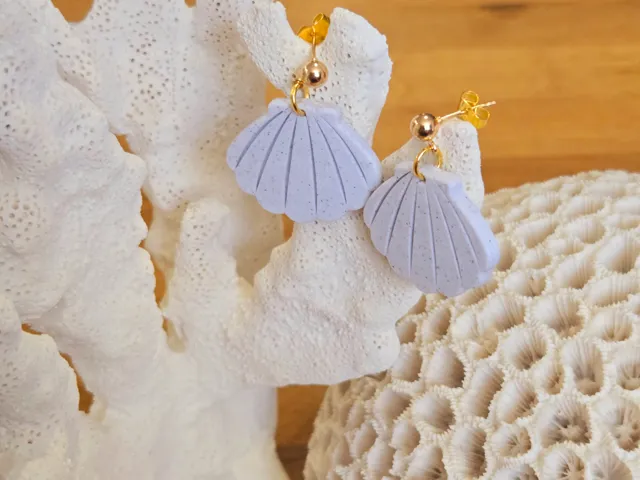 Boucles d'oreilles “Coquillages"