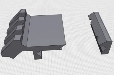 45° side Picatinny rail