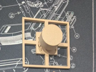 Square ruler with removable handle