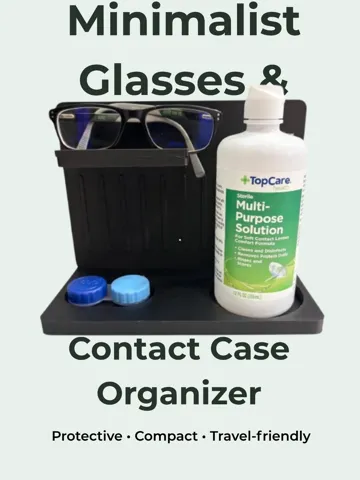 Organizador: Minimalist Glasses & Contact Case Organizer — vista de referencia 2