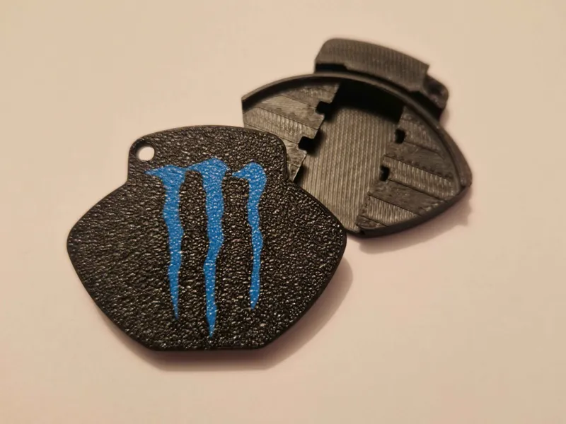 can opener & lid & keychain Monster Energy 