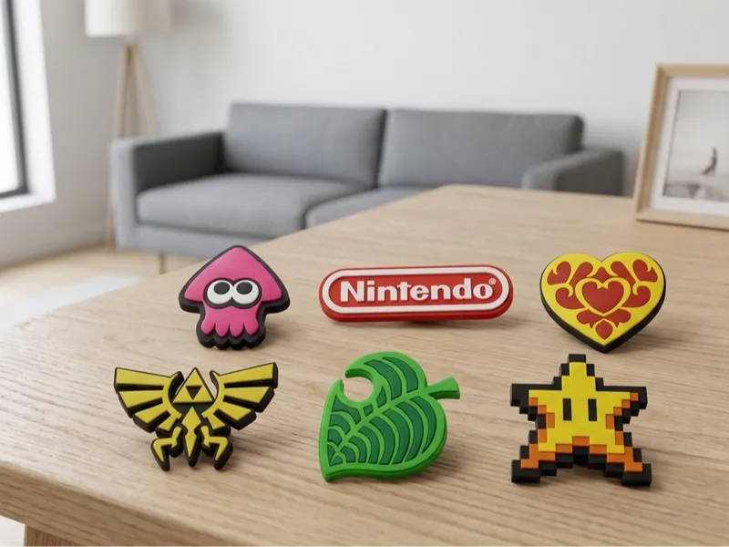 Title: Nintendo Jibbitz Charms Collection
