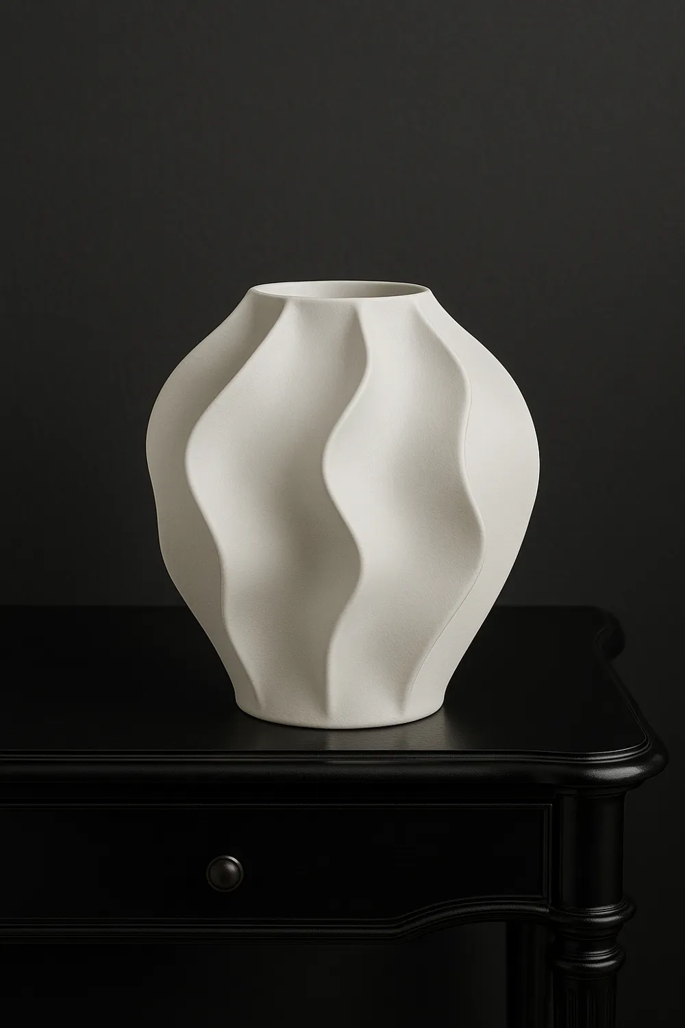 The Waves Vase – Organic Elegance - Free 3D Print Model - MakerWorld