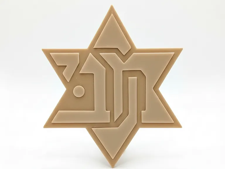 Maccabi Star Symbol (Multi-Color Ready)