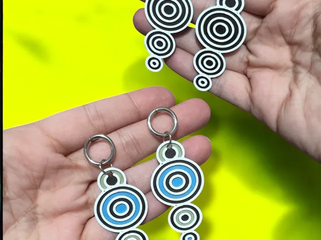 Pendientes circulos