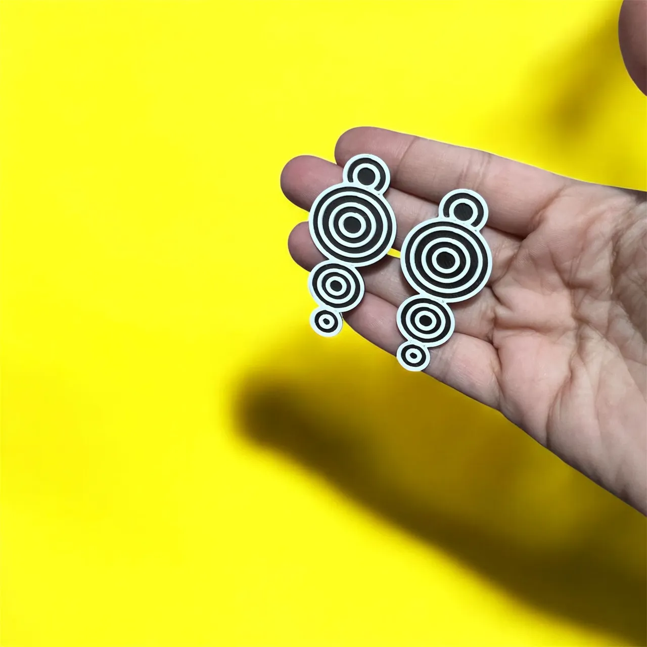 Pendientes circulos view 2